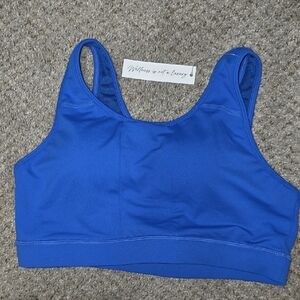 Senita Athletics Vibrant Blue Sports Bra